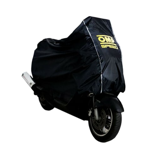 "Motorcycle Cover OMP OMPS18020819 Black (Size L)"