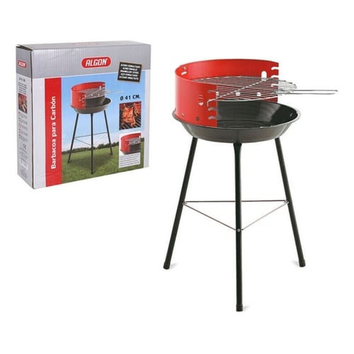 Kulgrill med Ben Algon Cirkulær Rød Sort (ø 41 cm)