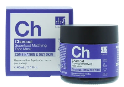 Dr Botanicals Face Mask Charcoal Superfood Mattifying 60ml ⎮ 5060881920038 ⎮ GP_029430 