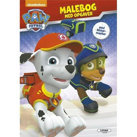 MALEBOG MED OPGAVER: PAW PATROL