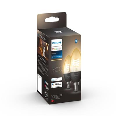  Philips Hue White filament E14 dobbeltpakke 2 stk 