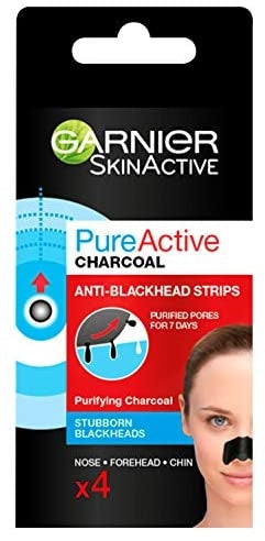 Garnier Pure Active Anti-Blackhead Nose Strips  
