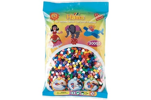 Hama Midi Perler 3000stk Mix