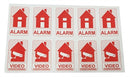 Alarm stickers