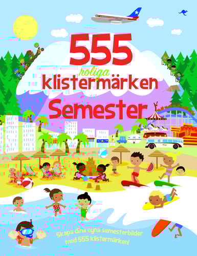 555 roliga klistermärken - Semester
