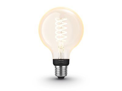 Philips Hvide Hue pærer Filament E27 Globe, G93