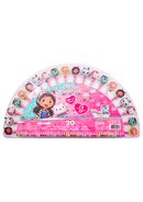 Gabbys Dollhouse - 20 blyant/farveblyantsæt med viskelæder