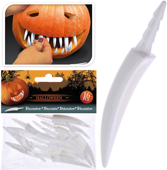 → Buy Det Gamle Apotek Halloween Teeth For Pumpkin 16 pcs. online here ...