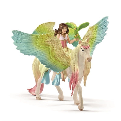 Schleich fe Surah med glitter Pegasus