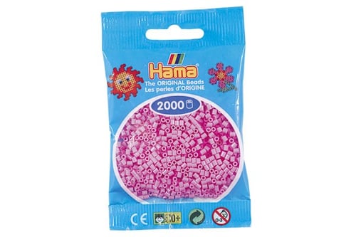 Hama Mini Perler Pastel Pink