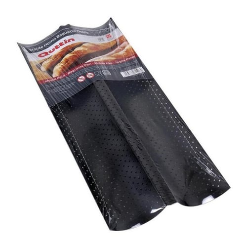 Flütesform Quttin Sort Dobbelt