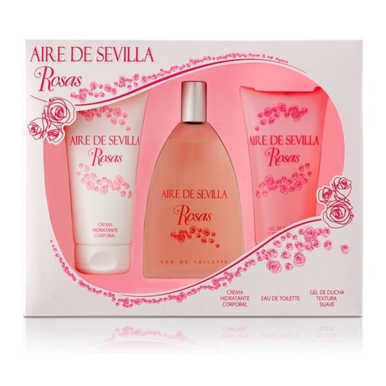 Parfume sæt til kvinder Agua Rosas Aire Sevilla (3 pcs) ⎮ 8411047135792 ⎮ BB_S0508464 