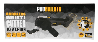 Multicutter Probuilder (Solo) - Trådløs, 18V ⎮ 5709386891121 ⎮ SC_000004 