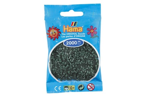 Hama Mini Perler Olivengrøn