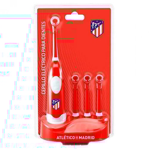 Elektrisk tandbørste + Udskifter Atlético Madrid Rød