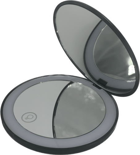 Makeup Spejl med LED lys Taskestørrelse