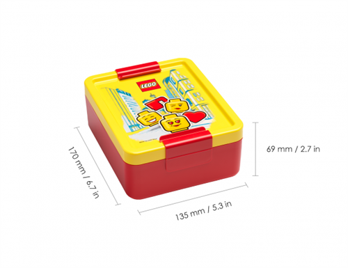 LEGO Madkasse - Ikonisk Pige
