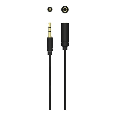 Qnect, Minijack Extension 3.5 male - 3.5 female, 3m