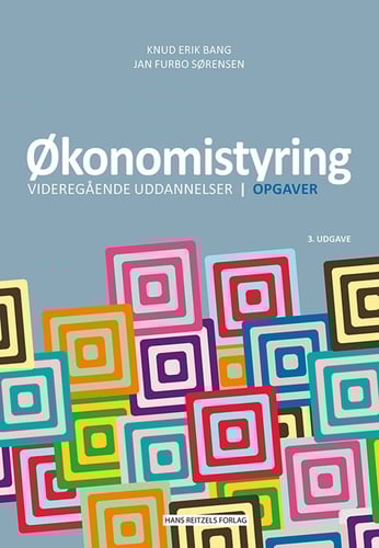 Økonomistyring  - videregående uddannelser -  Opgaver