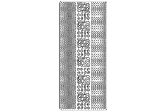 Decorstix border og hjørner 2 sølv ⎮ 5700132215253 ⎮ VE_221525 