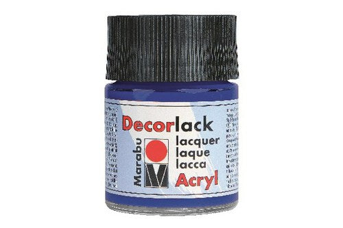 Marabu Decorlack 50ml 052 Mellem Blå /05 ⎮ 4007751097965 ⎮ VE_820449 