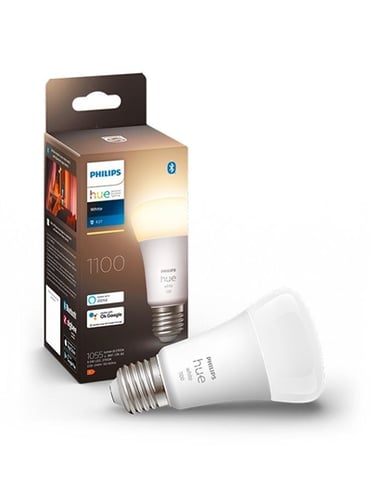  Philips Hue White E27 pære 1 stk 