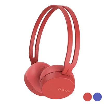Bluetooth-hovedtelefoner Sony WH-CH400 USB Rød ⎮ 4548736069916 ⎮ BB_S0416825 