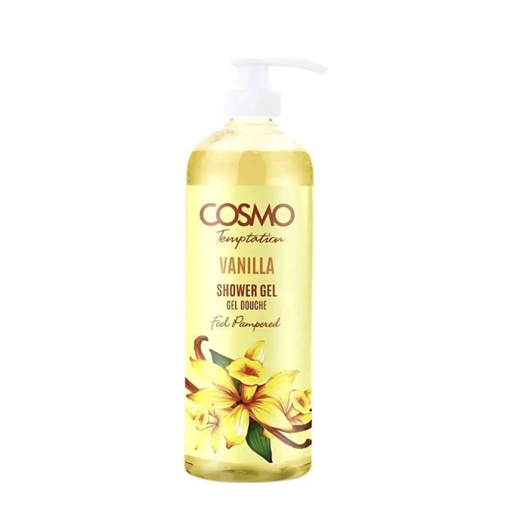 Cosmo 1000ml Showergel Vanilje