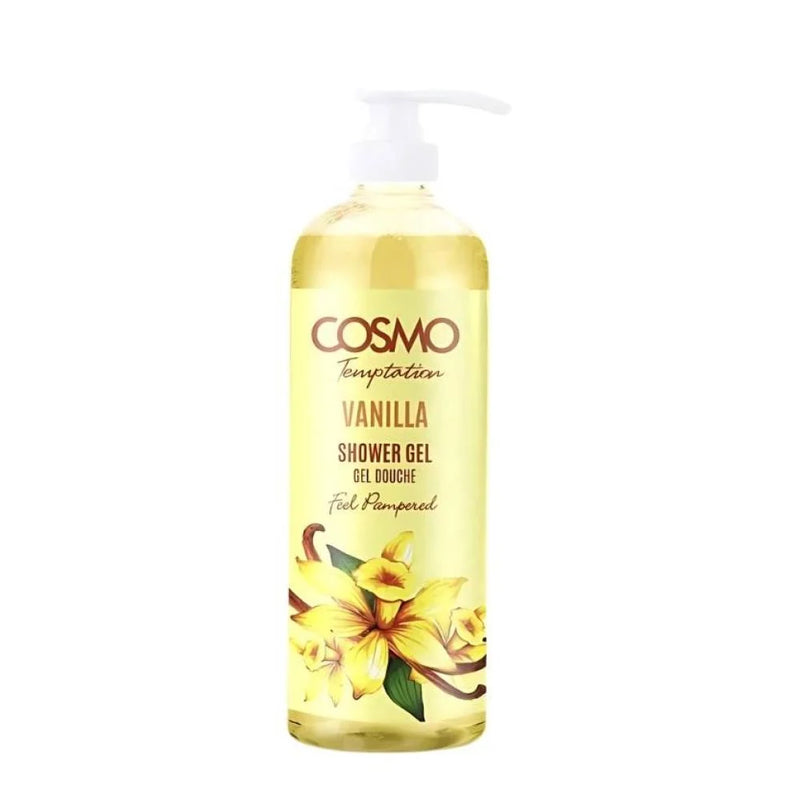 Cosmo 1000ml Showergel Vanilje