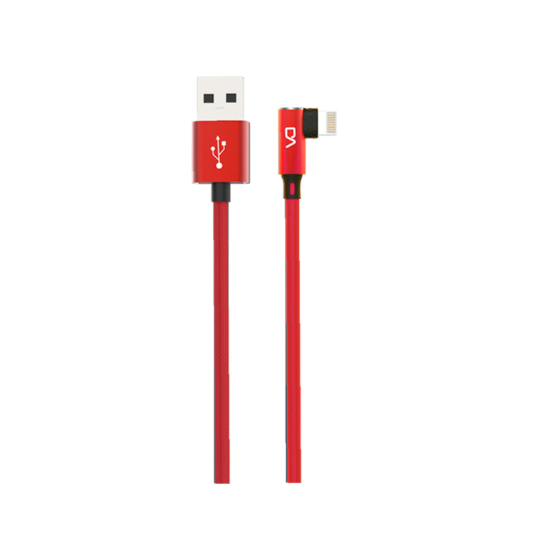 Marvo - charging cable 90º USB A Lightning Iphone 1 meter 3A MARVO