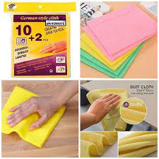 DS - All-purpose cloths 12 colored 31x36