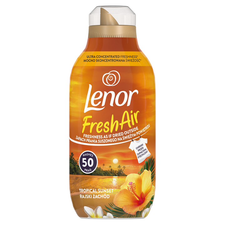 Lenor Skyllemiddel Ekstra Koncentreret – Tropical Sunset – 700 ml – 50 vaske