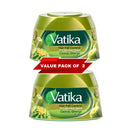 Vatika (2 x 140ml) Hårtab Kontrol Styling Hair Cream - 2-pak Cactus, Chergir & Olive