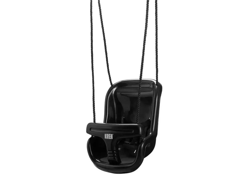 KREA Swing w / high back in plastic Black