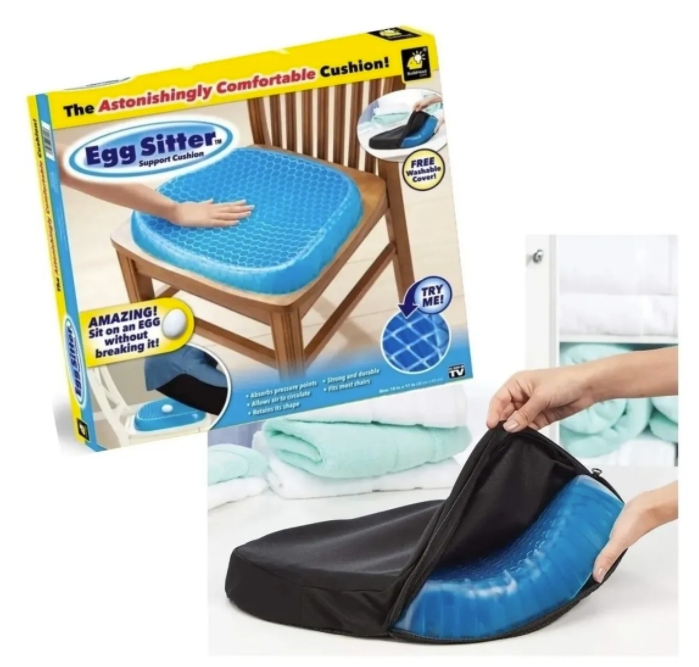 Egg sitter - Silicone support pillow for lower back pain