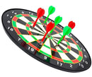Magnatisk Dartspil ( 40cm ) med 6 pile