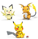 MEGA Contrux - Pokemon build and show Pikachu Evolution Trio (GYH06)