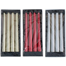 Christmas Gifts - Christmas Candles Metallic Color 4pcs 20cm