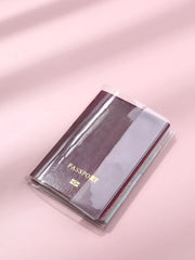 Travel LOG - Transparent passport pocket