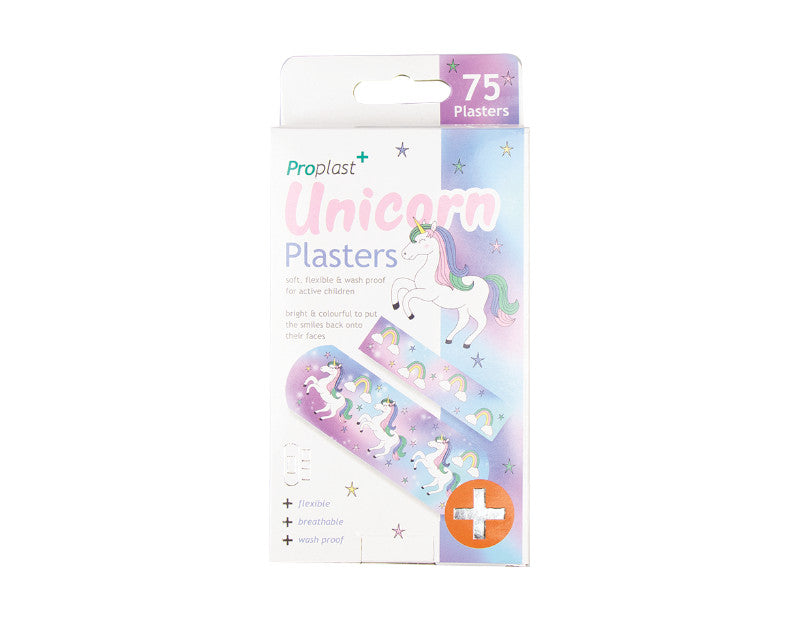 Unicorn Plasters - 75 Pack - Dollarstore.dk