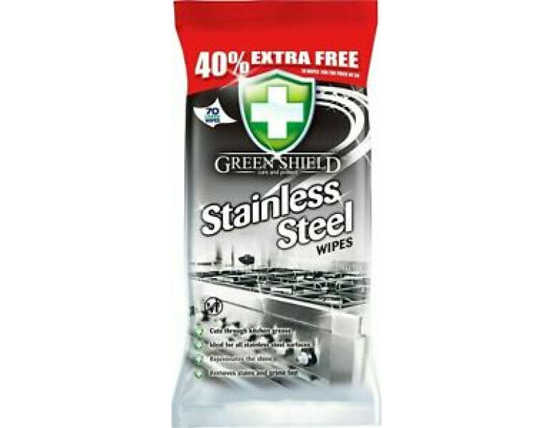 Greenshield Stainless Steel Surface Wipes 29/07/22