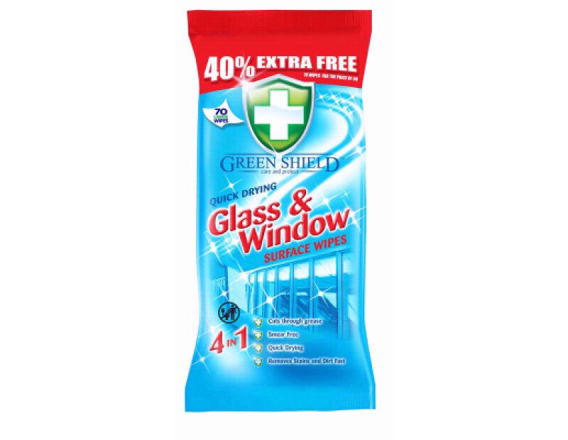 Greenshield Glass & Window Wipes 29/07/22