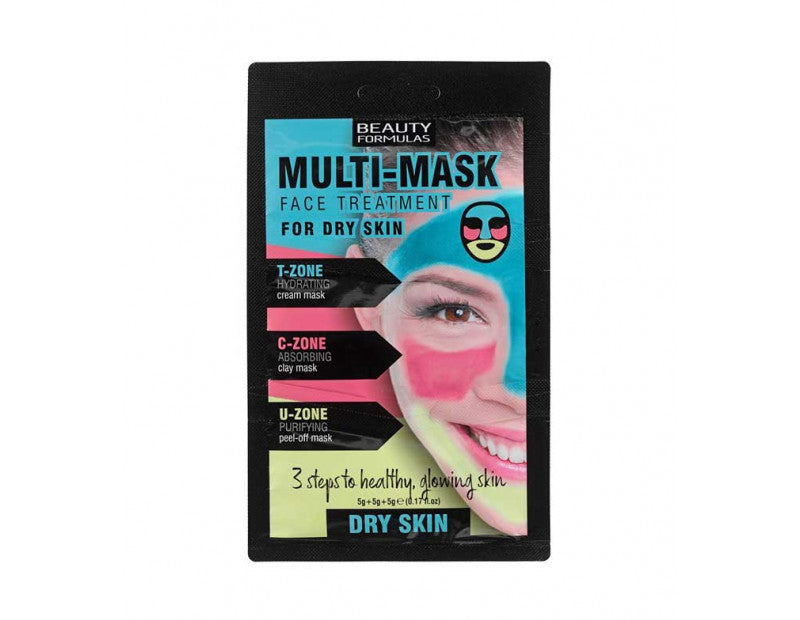 Beauty Formulas Multi Mask For Dry Skin