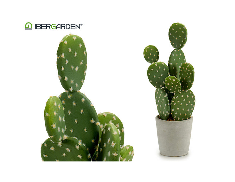 Plastic cactus chumbera 40cm