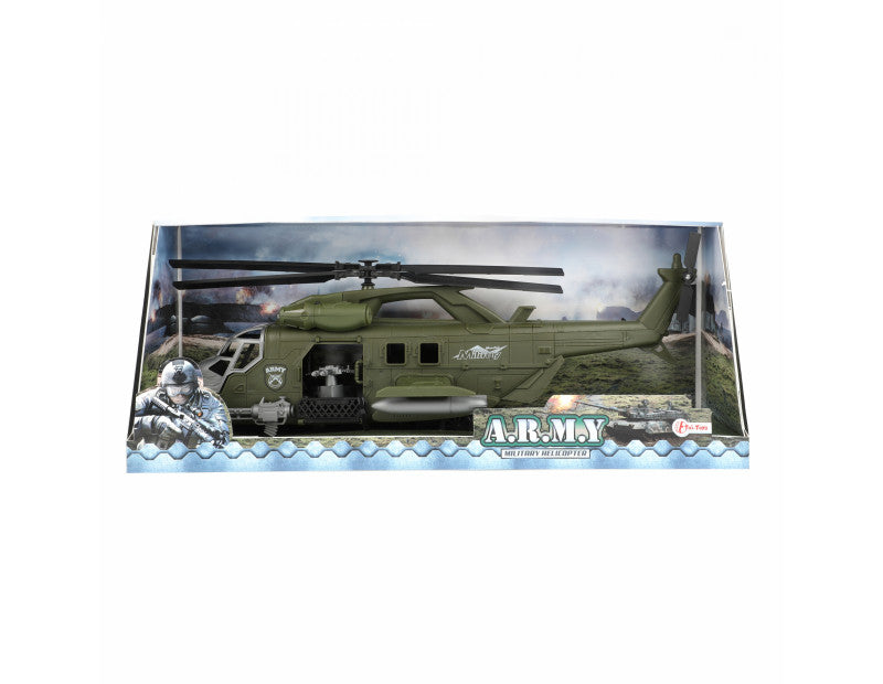 Toi Toys - Army Military Helicopter