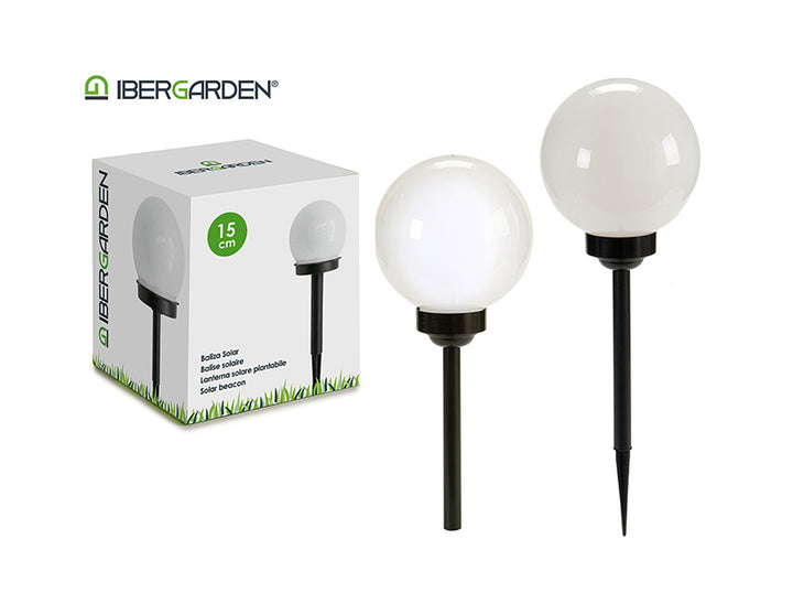 Plastic solar ball light 15cm