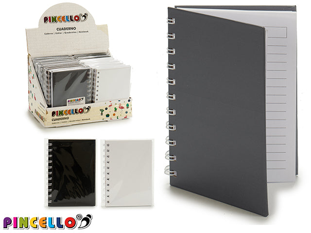 Pincello - Spiral Noteshæfte A6 15x11cm 60sider