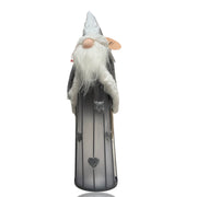 Krist - Gray Santa figure 55cm with built-in light