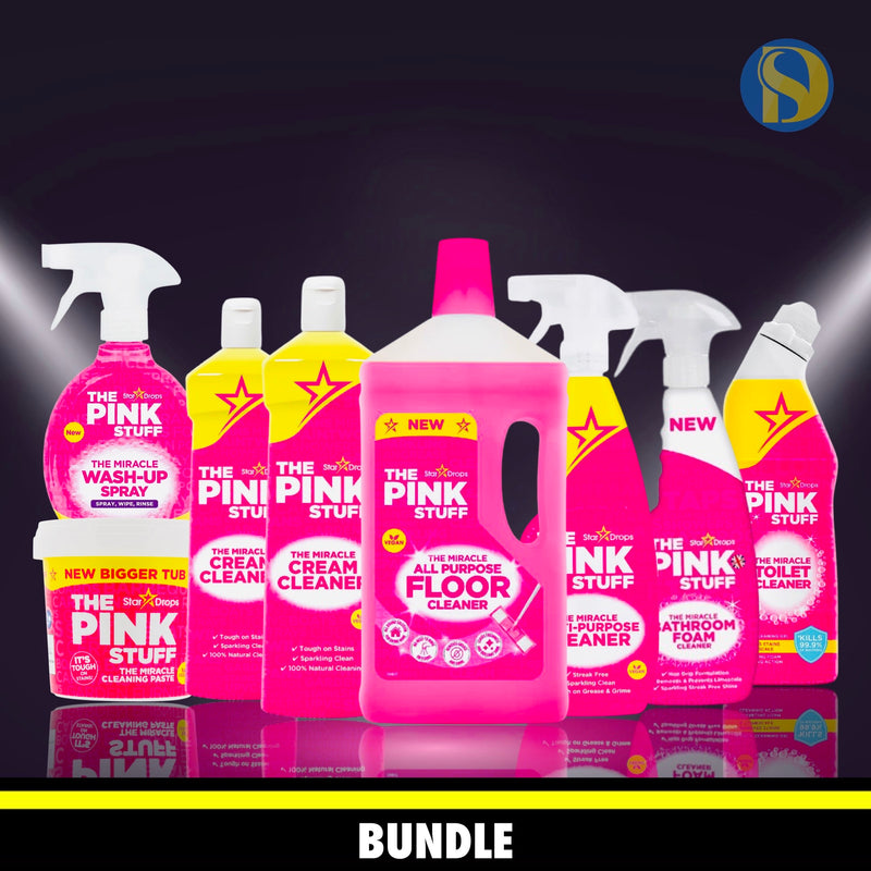 Package offer - The Pink Stuff Miracle Cleaning Set 8 Parts