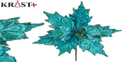 Krist - Green Metallic Color Spring Flower